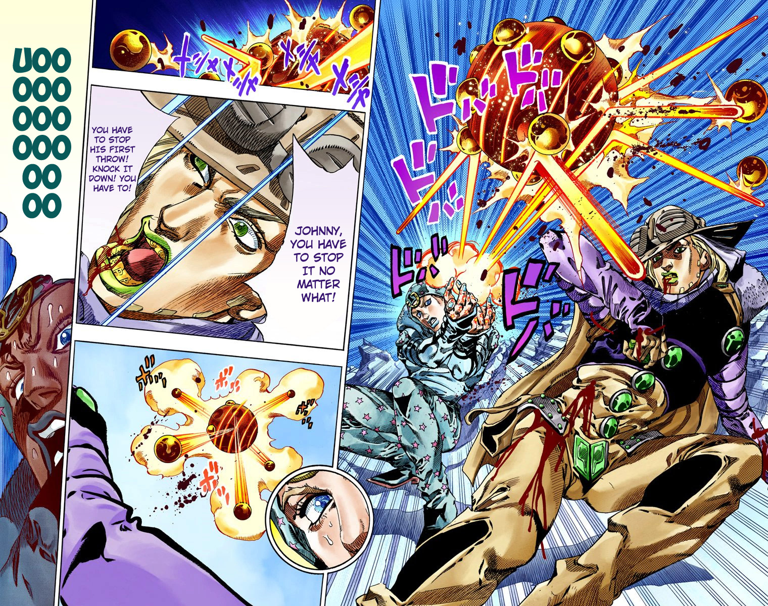 Jojo's Bizarre Adventure Part 7 - Steel Ball Run - Vol.14 Chapter 54: Wrecking Ball Part 4