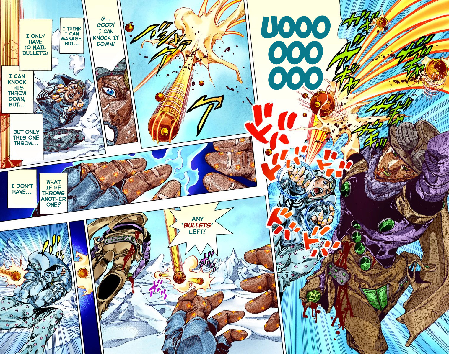 Jojo's Bizarre Adventure Part 7 - Steel Ball Run - Vol.14 Chapter 54: Wrecking Ball Part 4