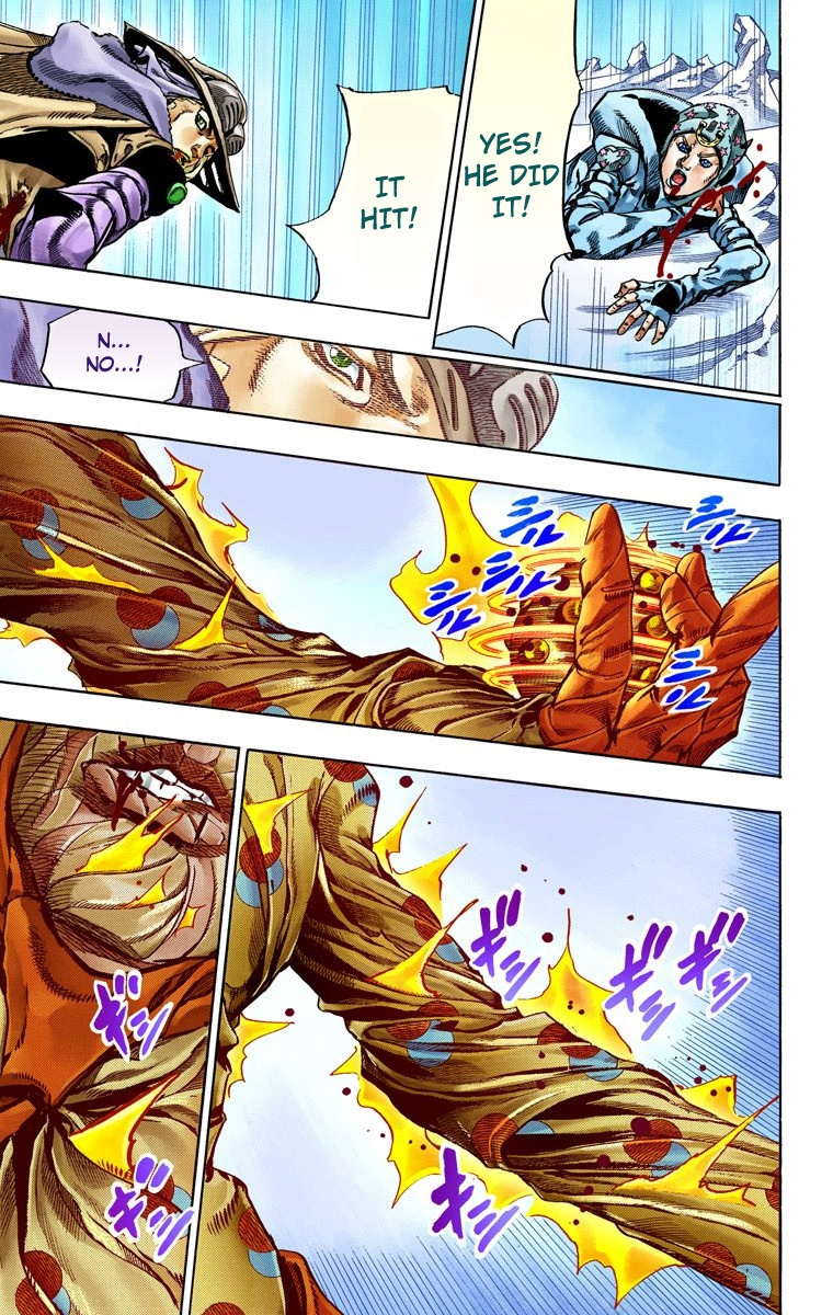 Jojo's Bizarre Adventure Part 7 - Steel Ball Run - Vol.14 Chapter 54: Wrecking Ball Part 4