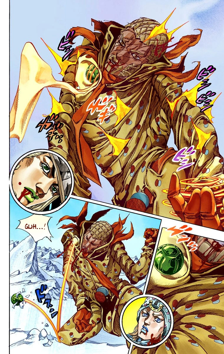 Jojo's Bizarre Adventure Part 7 - Steel Ball Run - Vol.14 Chapter 54: Wrecking Ball Part 4