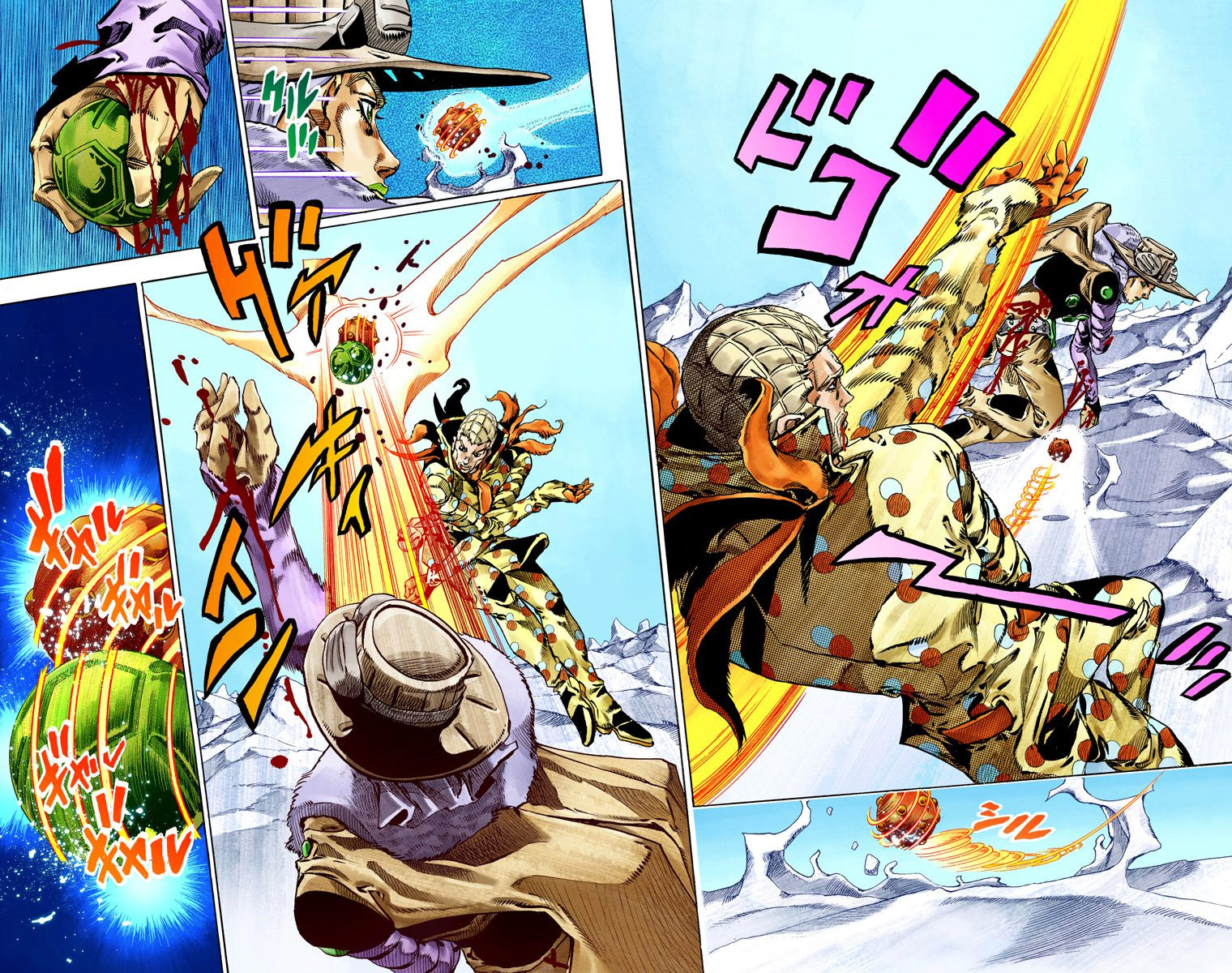 Jojo's Bizarre Adventure Part 7 - Steel Ball Run - Vol.14 Chapter 54: Wrecking Ball Part 4