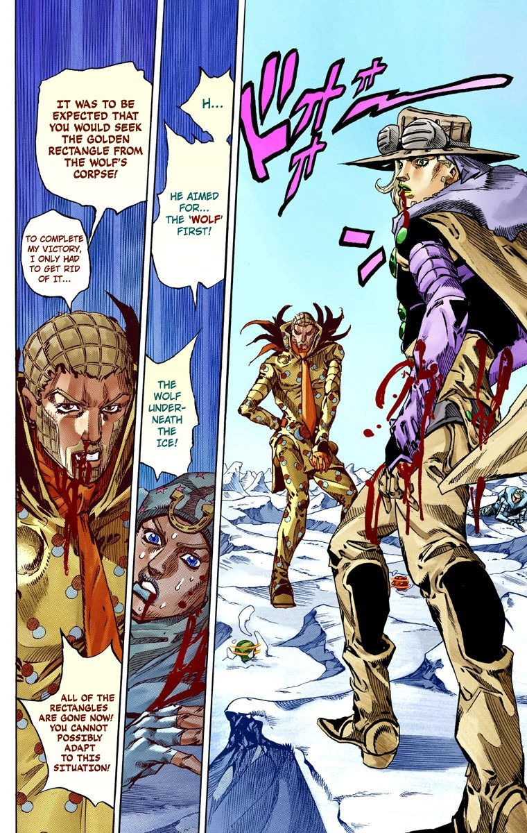 Jojo's Bizarre Adventure Part 7 - Steel Ball Run - Vol.14 Chapter 54: Wrecking Ball Part 4