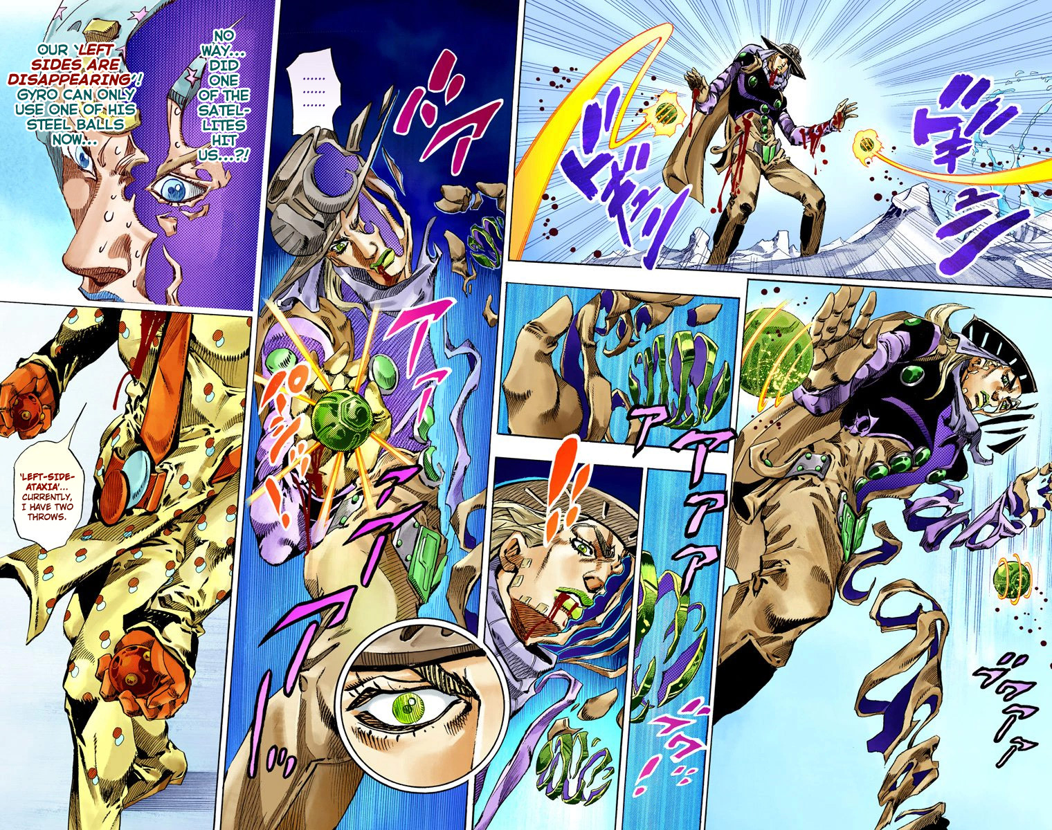 Jojo's Bizarre Adventure Part 7 - Steel Ball Run - Vol.14 Chapter 54: Wrecking Ball Part 4