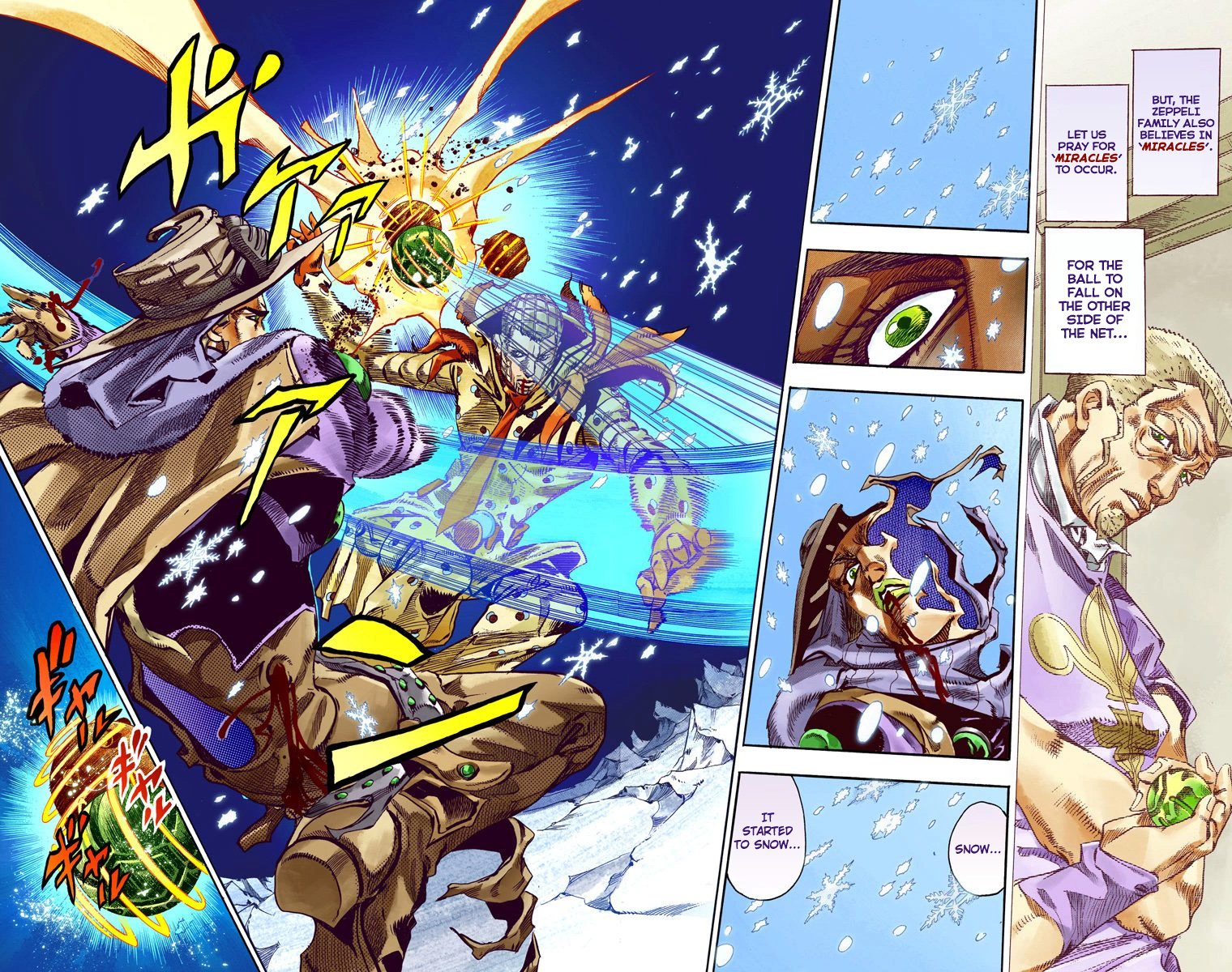 Jojo's Bizarre Adventure Part 7 - Steel Ball Run - Vol.14 Chapter 54: Wrecking Ball Part 4