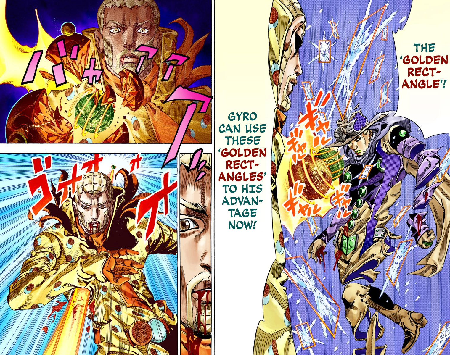 Jojo's Bizarre Adventure Part 7 - Steel Ball Run - Vol.14 Chapter 54: Wrecking Ball Part 4