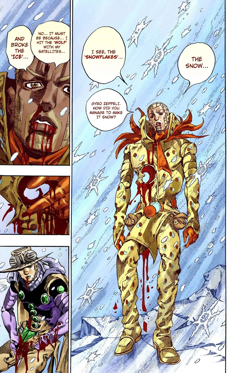 Jojo's Bizarre Adventure Part 7 - Steel Ball Run - Vol.14 Chapter 54: Wrecking Ball Part 4