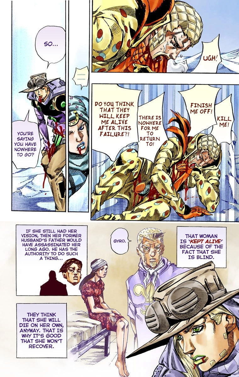 Jojo's Bizarre Adventure Part 7 - Steel Ball Run - Vol.14 Chapter 54: Wrecking Ball Part 4