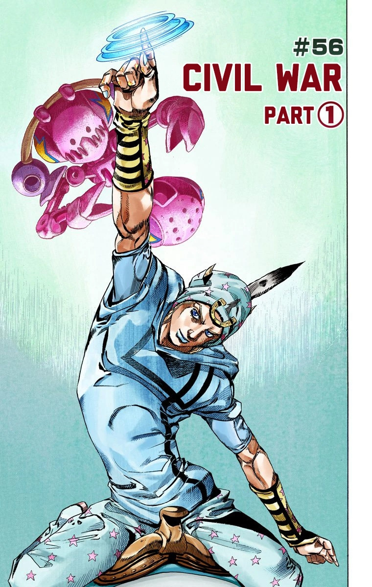 Jojo's Bizarre Adventure Part 7 - Steel Ball Run - Vol.15 Chapter 56: Civil War Part 1