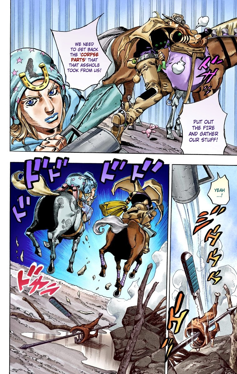 Jojo's Bizarre Adventure Part 7 - Steel Ball Run - Vol.15 Chapter 56: Civil War Part 1