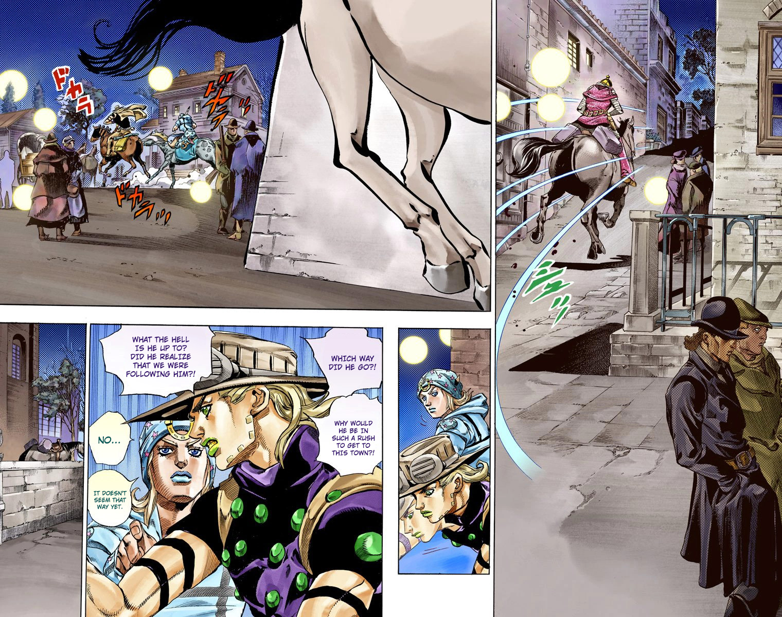 Jojo's Bizarre Adventure Part 7 - Steel Ball Run - Vol.15 Chapter 56: Civil War Part 1