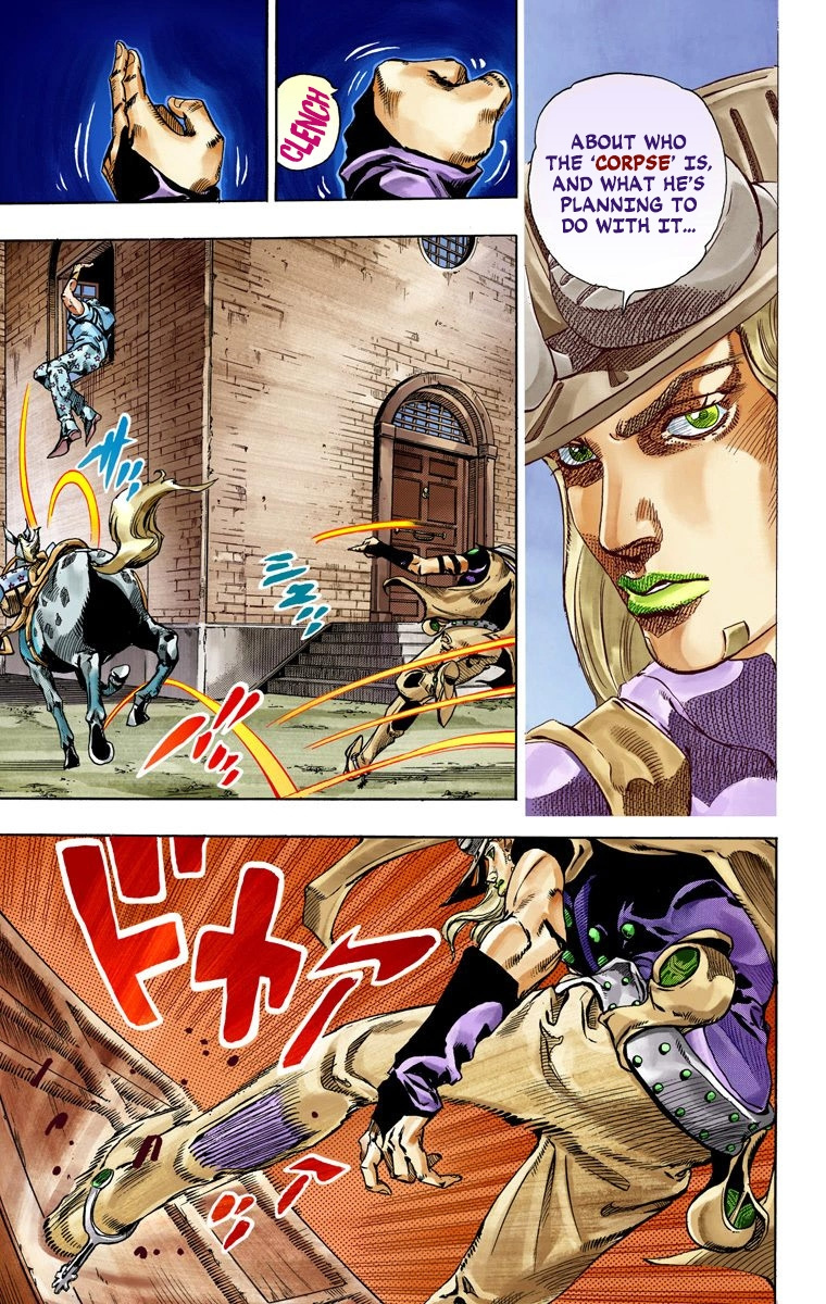 Jojo's Bizarre Adventure Part 7 - Steel Ball Run - Vol.15 Chapter 56: Civil War Part 1