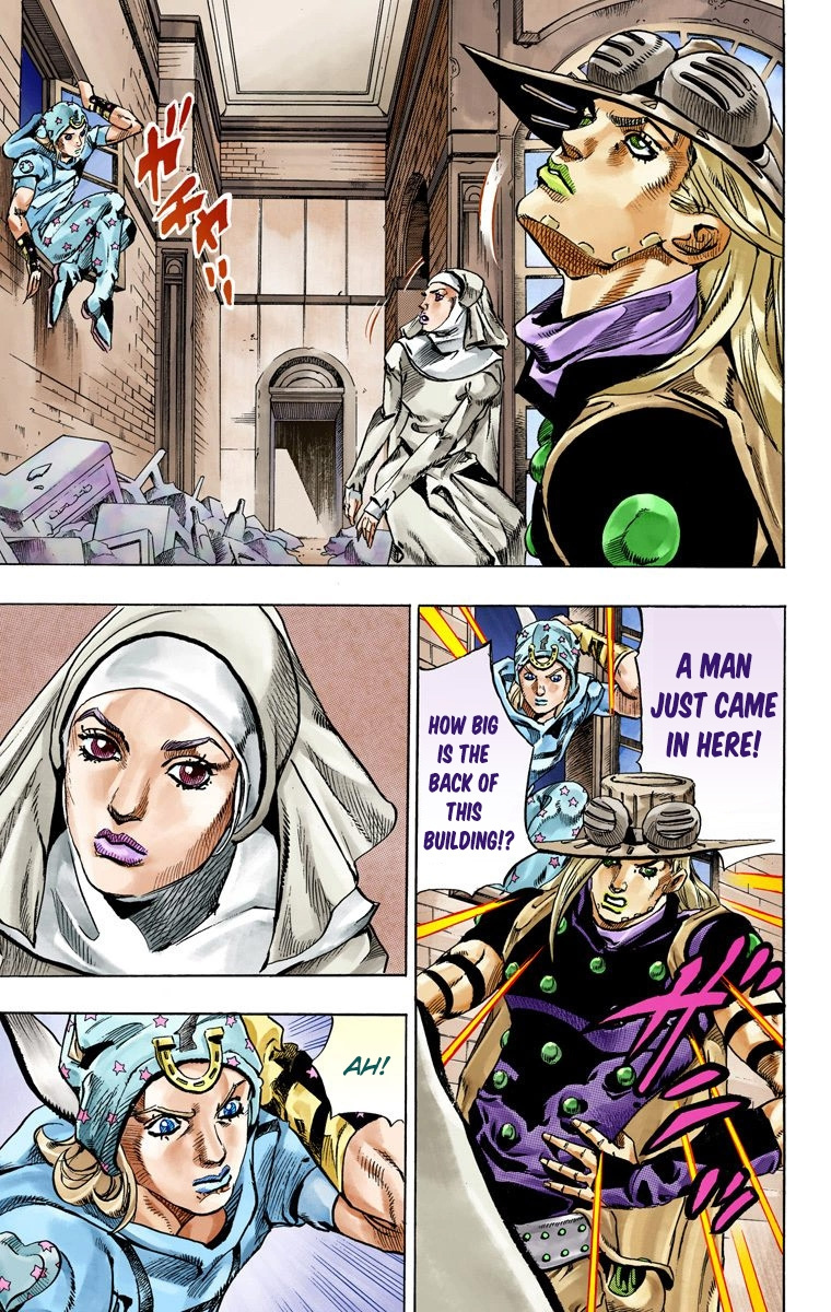 Jojo's Bizarre Adventure Part 7 - Steel Ball Run - Vol.15 Chapter 56: Civil War Part 1