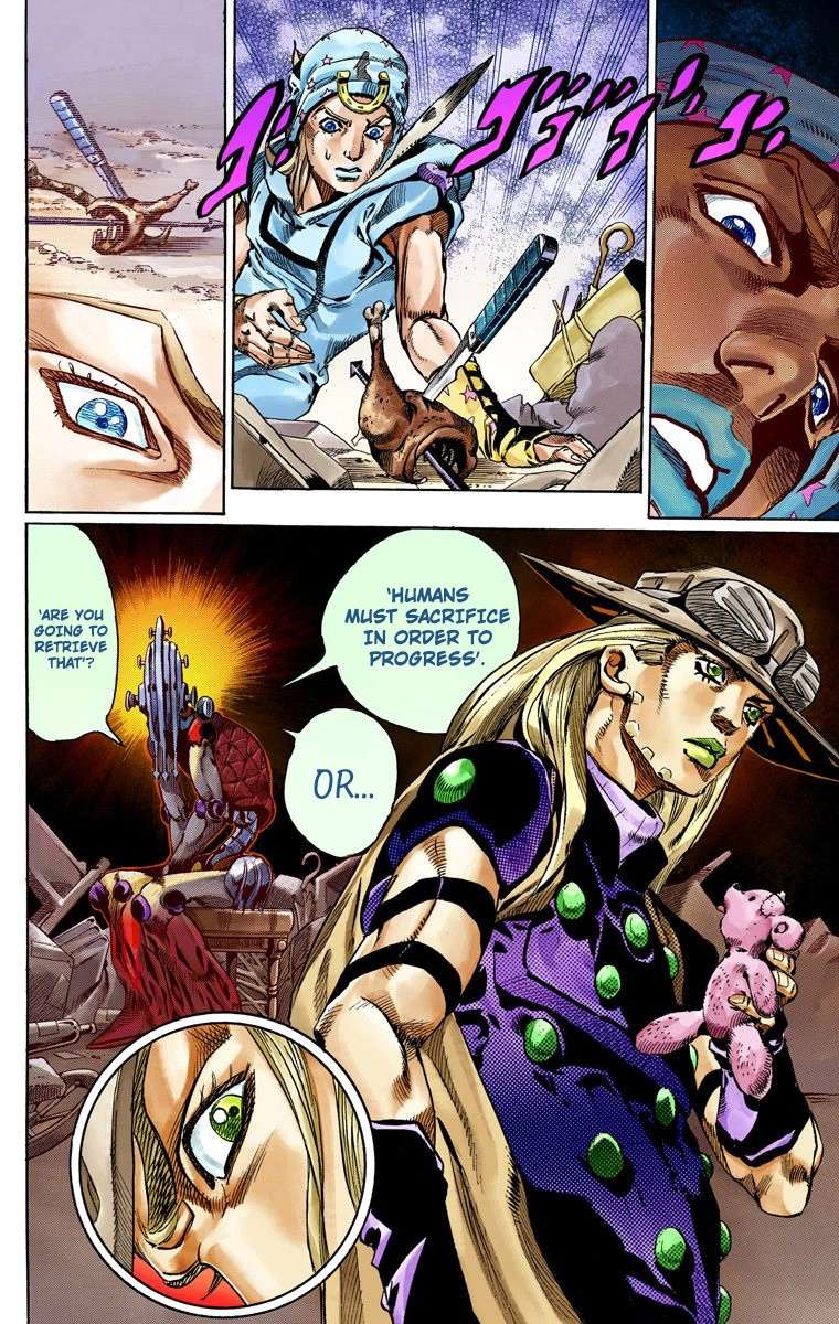 Jojo's Bizarre Adventure Part 7 - Steel Ball Run - Vol.15 Chapter 56: Civil War Part 1