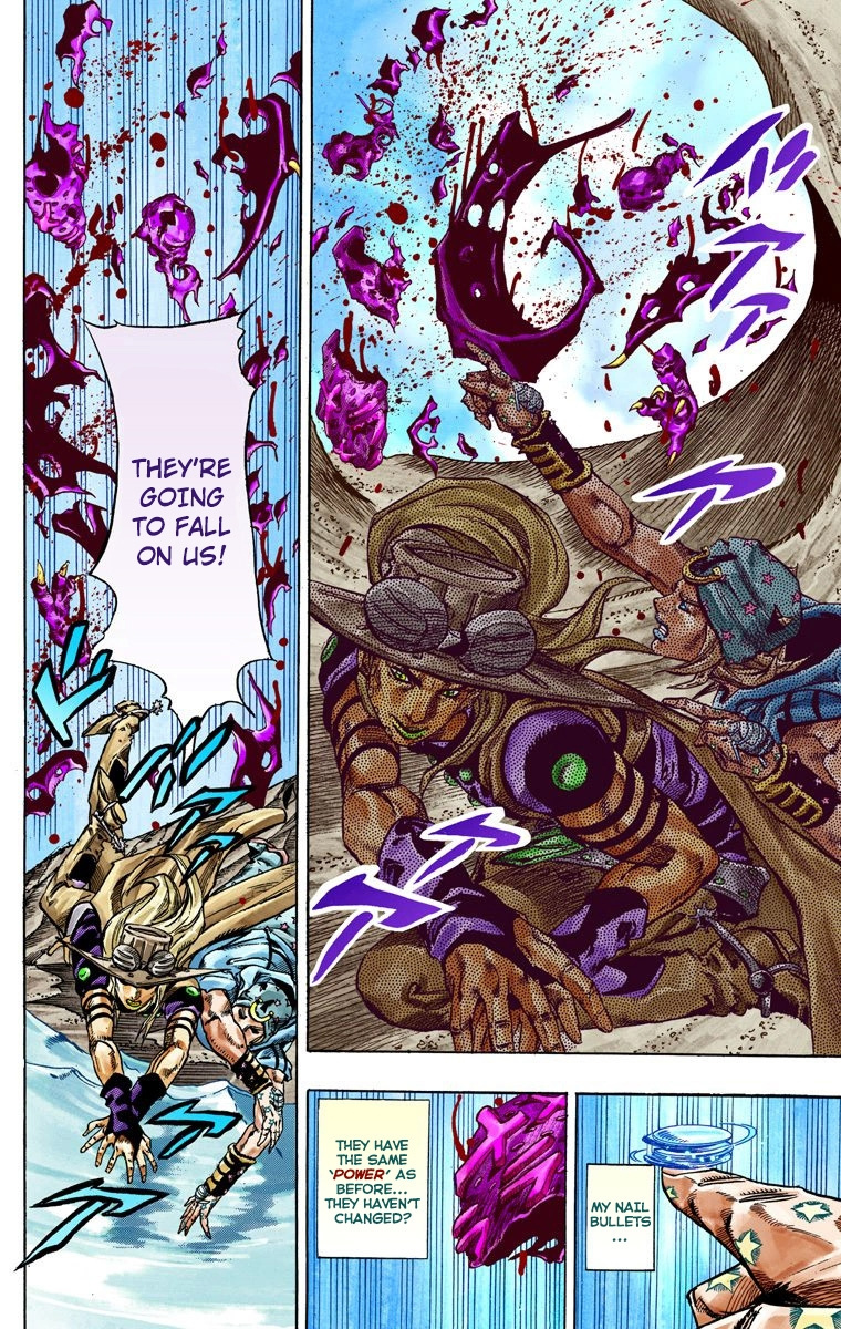 Jojo's Bizarre Adventure Part 7 - Steel Ball Run - Vol.11 Chapter 43: A Silent Way Part 4