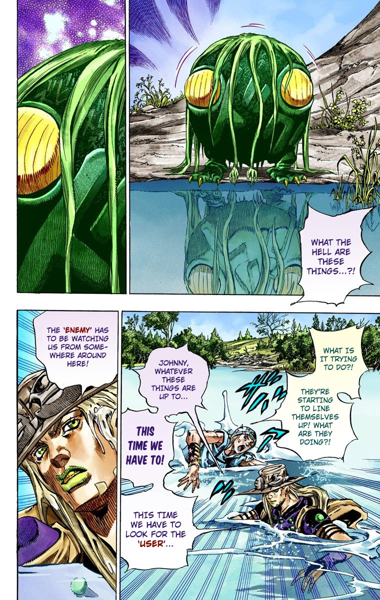 Jojo's Bizarre Adventure Part 7 - Steel Ball Run - Vol.11 Chapter 43: A Silent Way Part 4