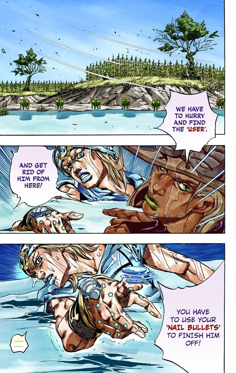 Jojo's Bizarre Adventure Part 7 - Steel Ball Run - Vol.11 Chapter 43: A Silent Way Part 4