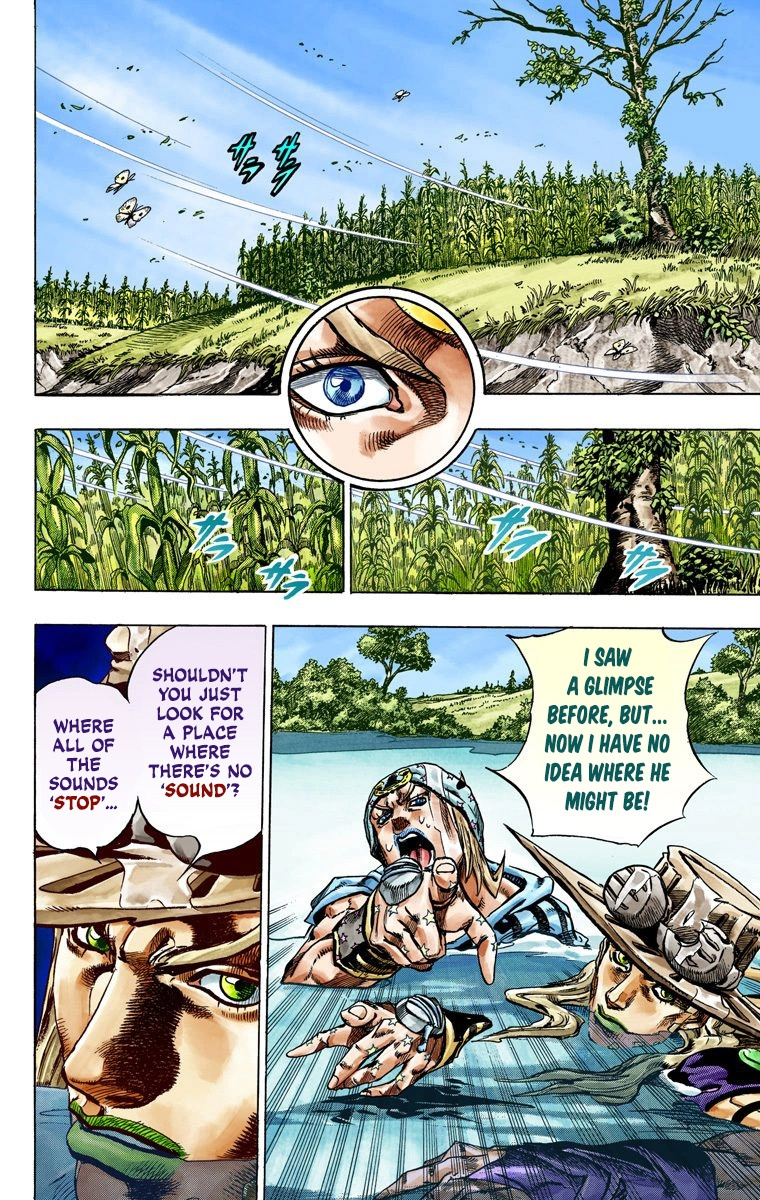 Jojo's Bizarre Adventure Part 7 - Steel Ball Run - Vol.11 Chapter 43: A Silent Way Part 4