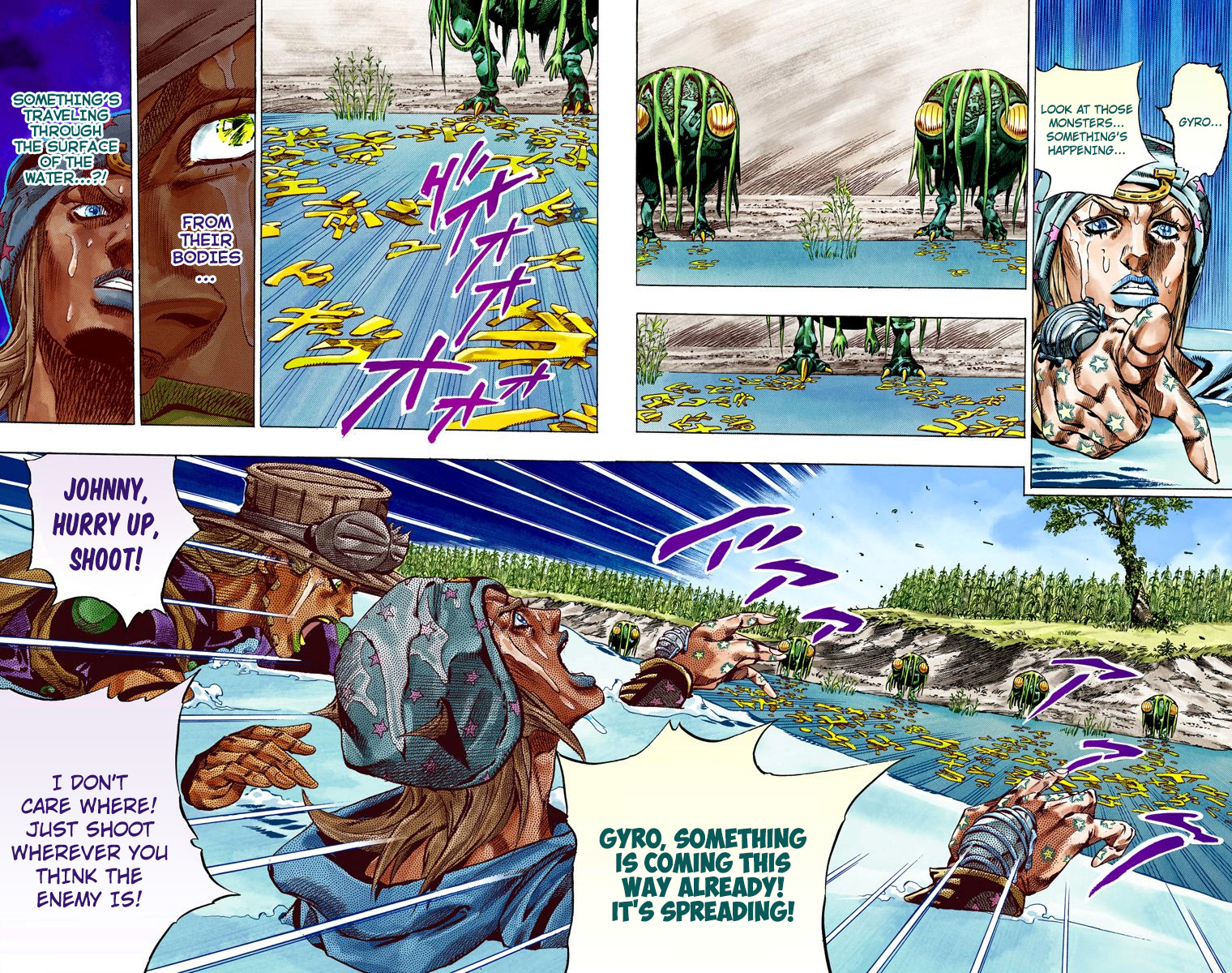 Jojo's Bizarre Adventure Part 7 - Steel Ball Run - Vol.11 Chapter 43: A Silent Way Part 4