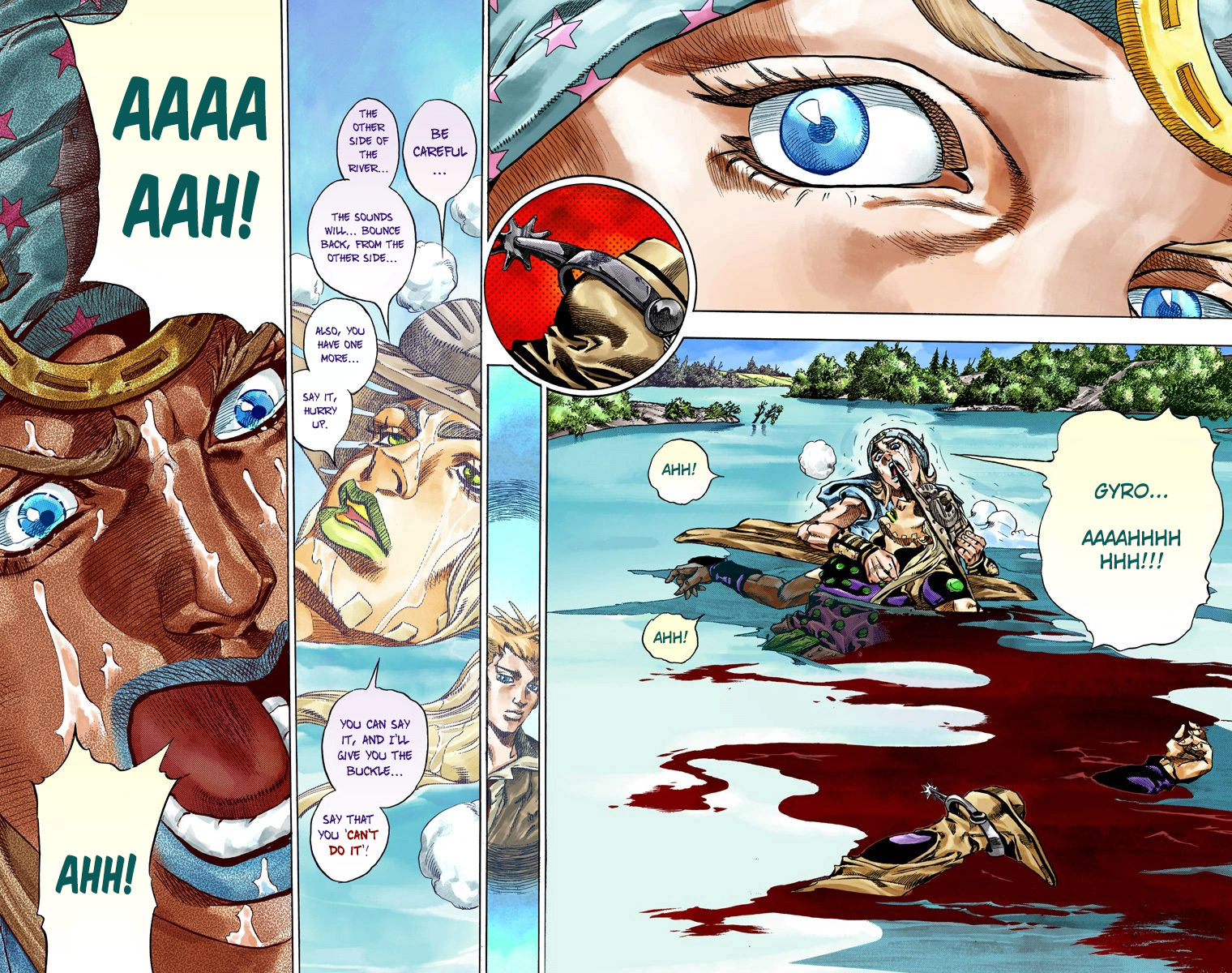 Jojo's Bizarre Adventure Part 7 - Steel Ball Run - Vol.11 Chapter 43: A Silent Way Part 4