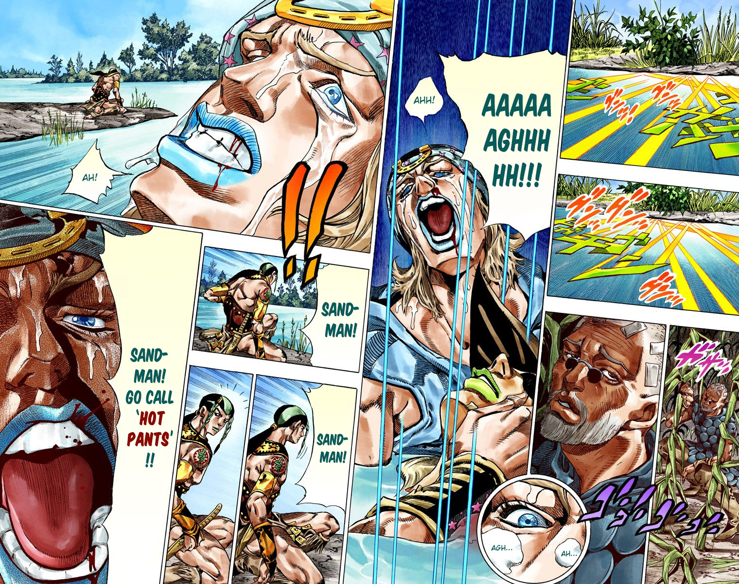 Jojo's Bizarre Adventure Part 7 - Steel Ball Run - Vol.11 Chapter 43: A Silent Way Part 4