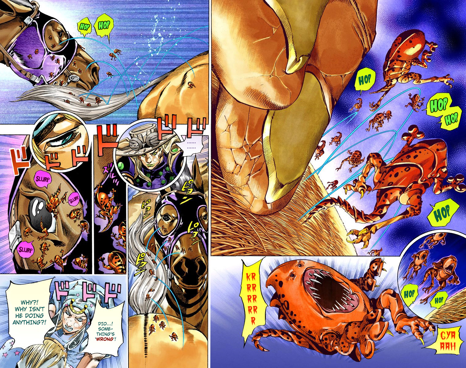 Jojo's Bizarre Adventure Part 7 - Steel Ball Run - Vol.9 Chapter 39: Catch The Rainbow (On That Stormy Night) Part 2