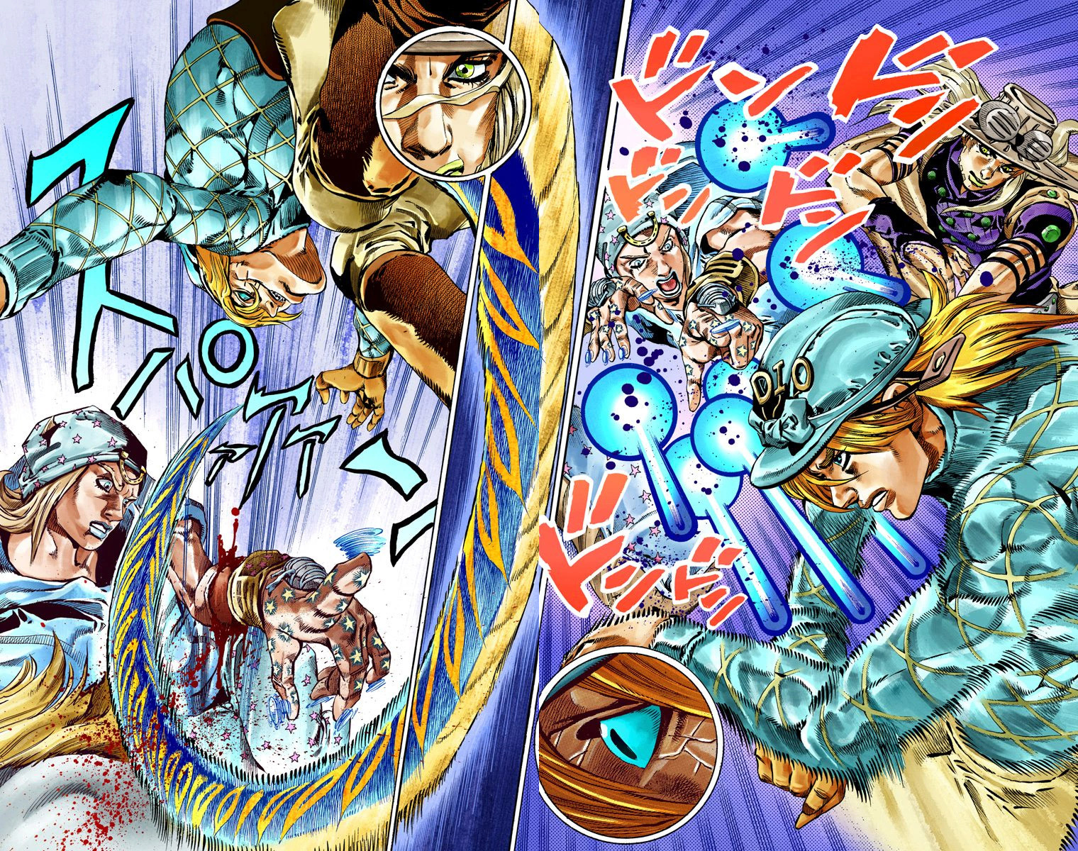 Jojo's Bizarre Adventure Part 7 - Steel Ball Run - Vol.9 Chapter 39: Catch The Rainbow (On That Stormy Night) Part 2