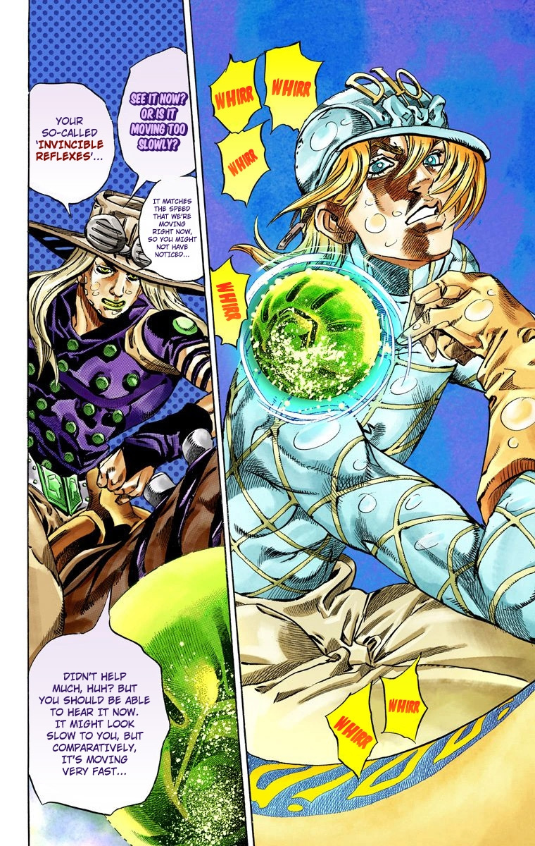 Jojo's Bizarre Adventure Part 7 - Steel Ball Run - Vol.9 Chapter 39: Catch The Rainbow (On That Stormy Night) Part 2