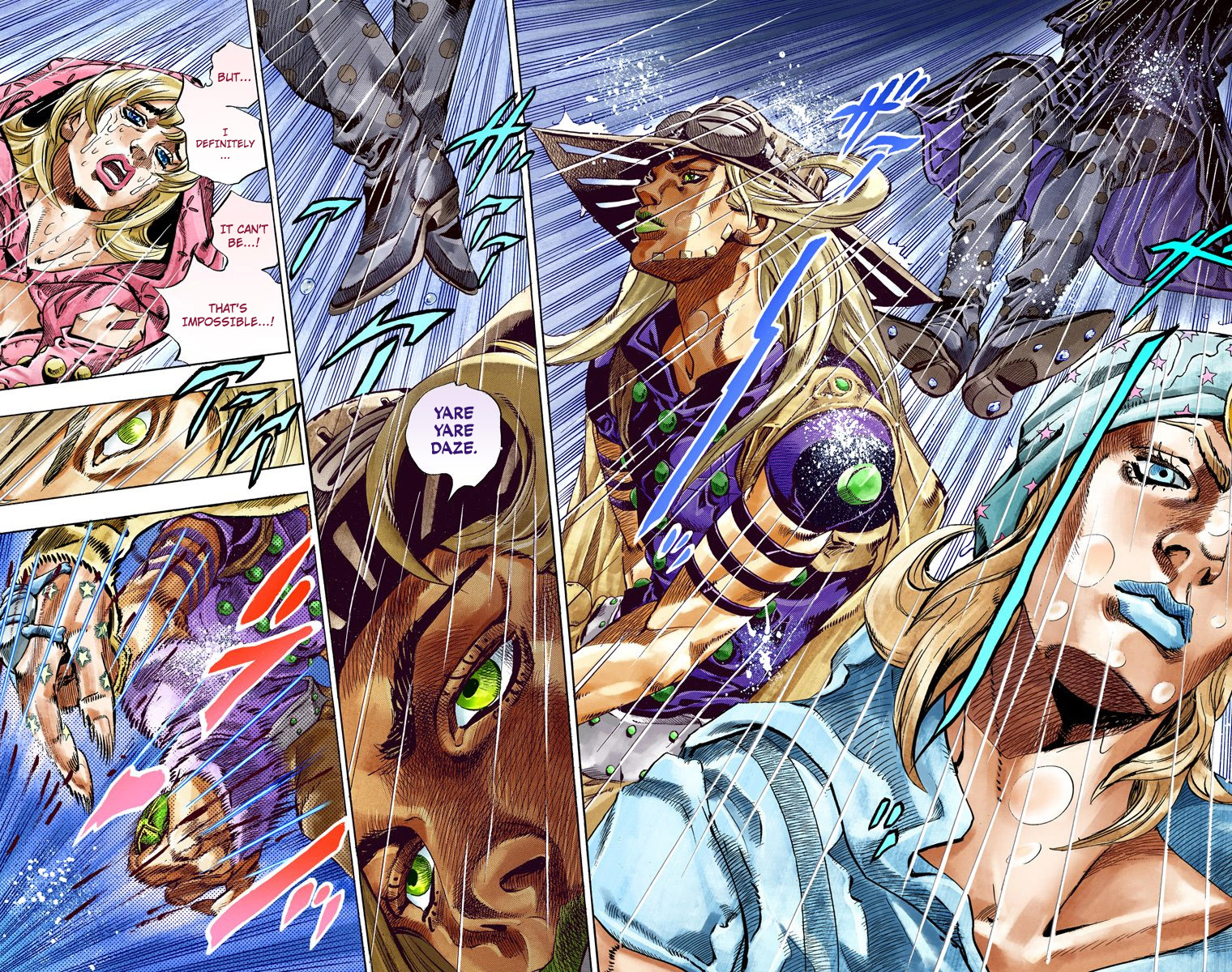 Jojo's Bizarre Adventure Part 7 - Steel Ball Run - Vol.9 Chapter 39: Catch The Rainbow (On That Stormy Night) Part 2