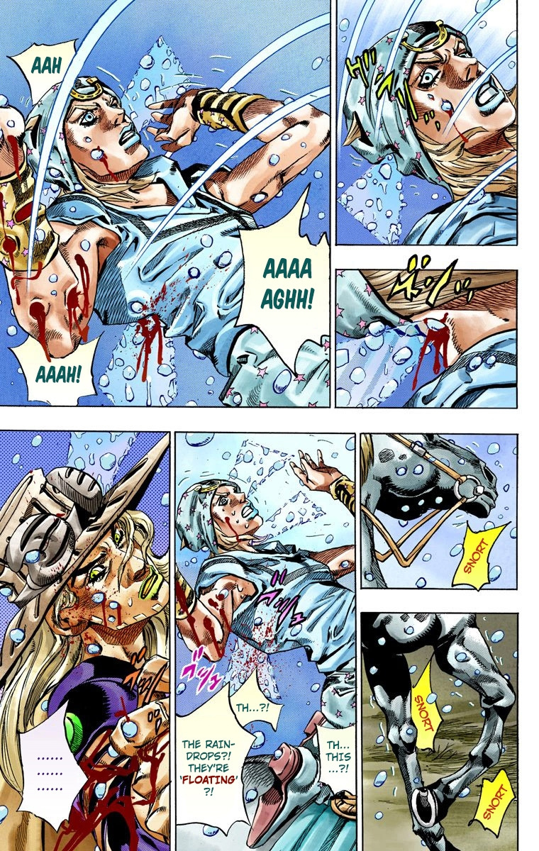 Jojo's Bizarre Adventure Part 7 - Steel Ball Run - Vol.9 Chapter 39: Catch The Rainbow (On That Stormy Night) Part 2