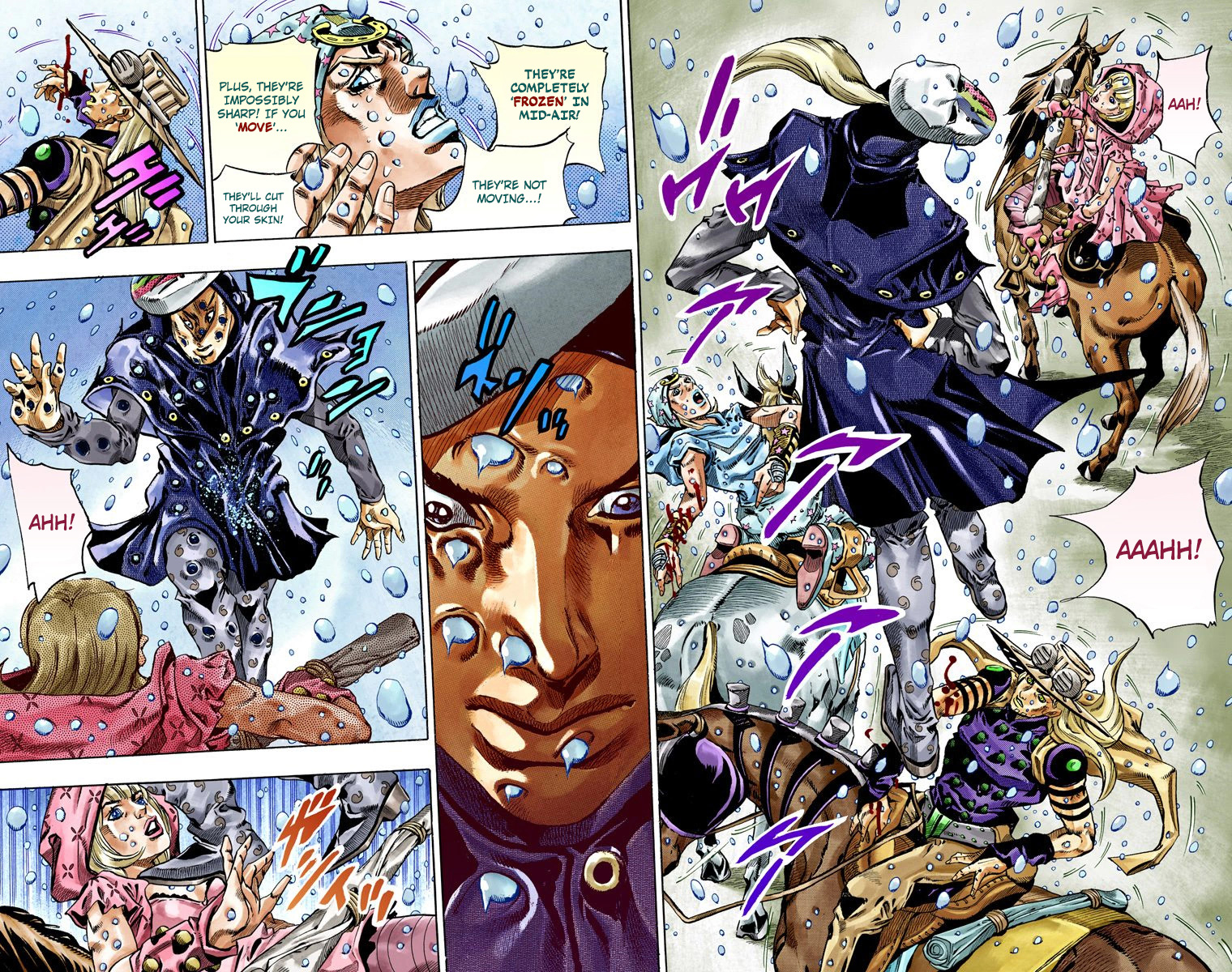 Jojo's Bizarre Adventure Part 7 - Steel Ball Run - Vol.9 Chapter 39: Catch The Rainbow (On That Stormy Night) Part 2