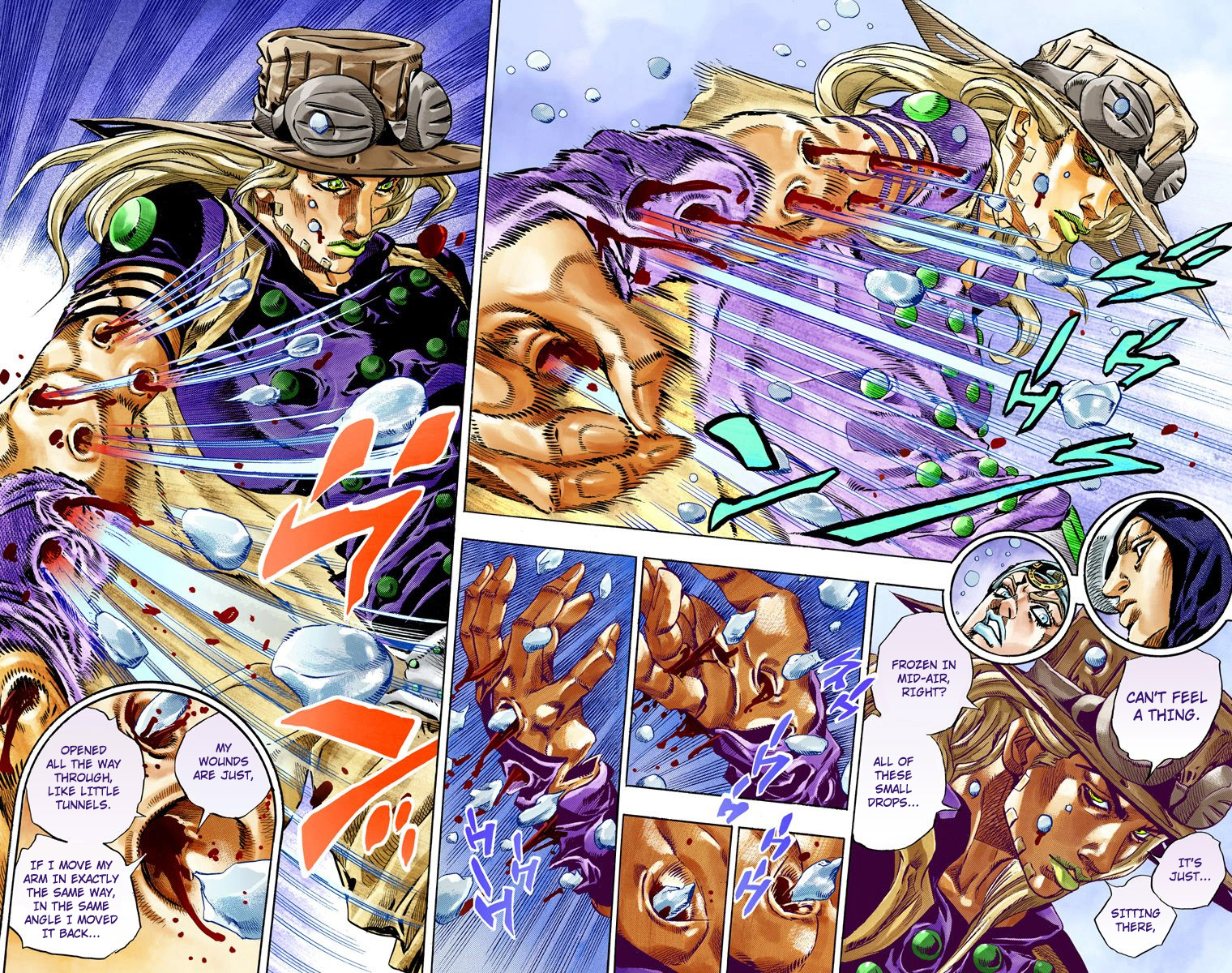 Jojo's Bizarre Adventure Part 7 - Steel Ball Run - Vol.9 Chapter 39: Catch The Rainbow (On That Stormy Night) Part 2