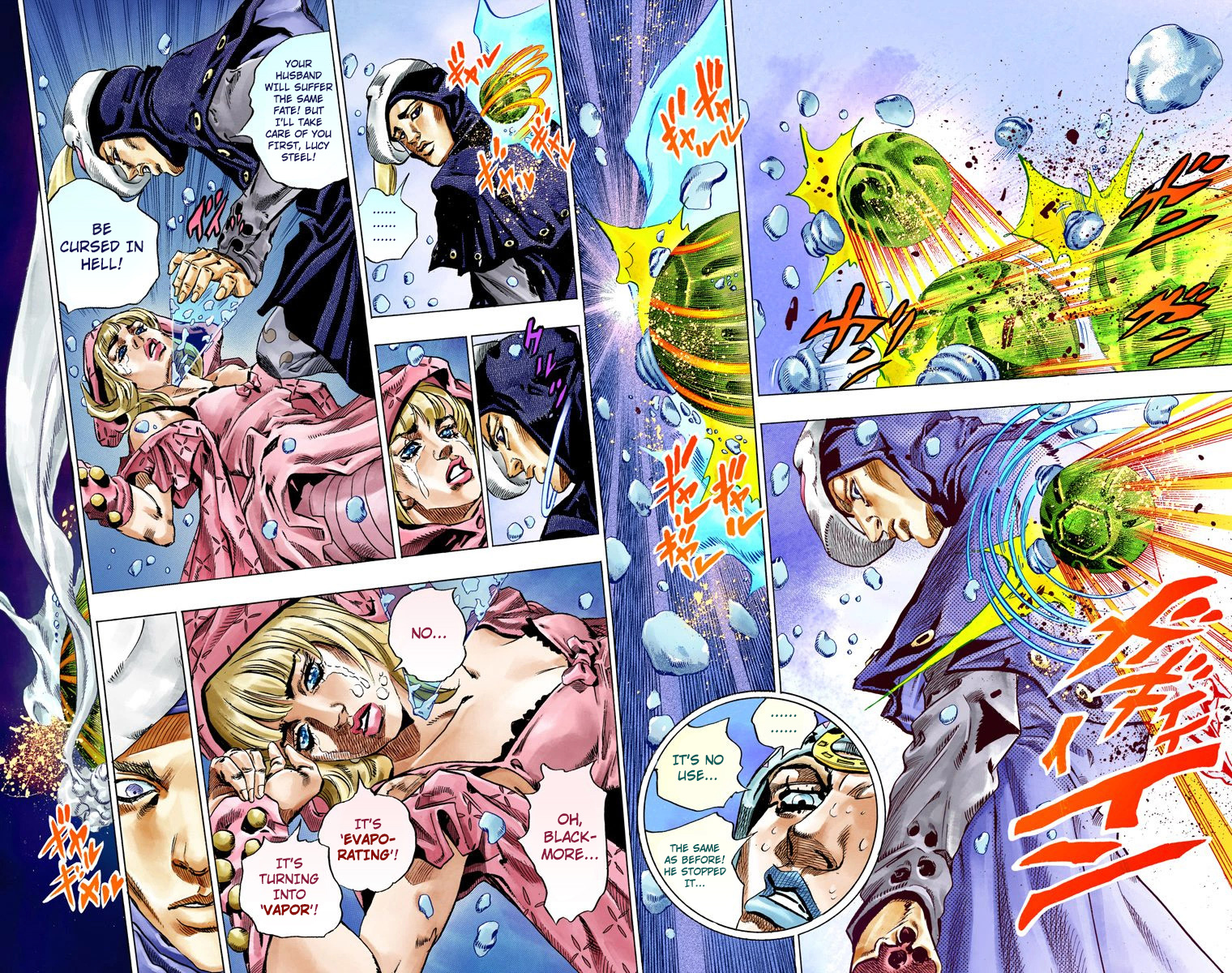 Jojo's Bizarre Adventure Part 7 - Steel Ball Run - Vol.9 Chapter 39: Catch The Rainbow (On That Stormy Night) Part 2