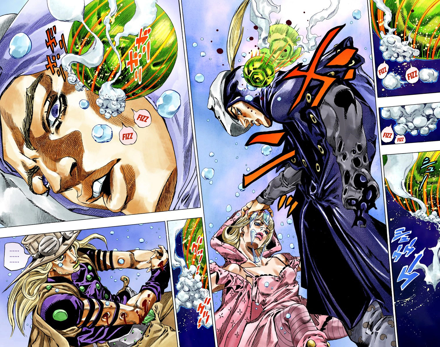 Jojo's Bizarre Adventure Part 7 - Steel Ball Run - Vol.9 Chapter 39: Catch The Rainbow (On That Stormy Night) Part 2