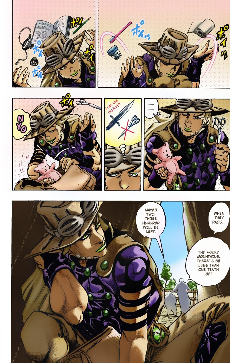 Jojo's Bizarre Adventure Part 7 - Steel Ball Run - Vol.1 Chapter 4: September 25 1890 - 3 Hours To Start