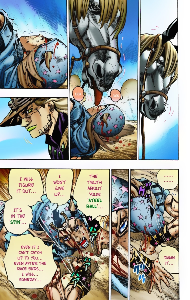 Jojo's Bizarre Adventure Part 7 - Steel Ball Run - Vol.1 Chapter 4: September 25 1890 - 3 Hours To Start