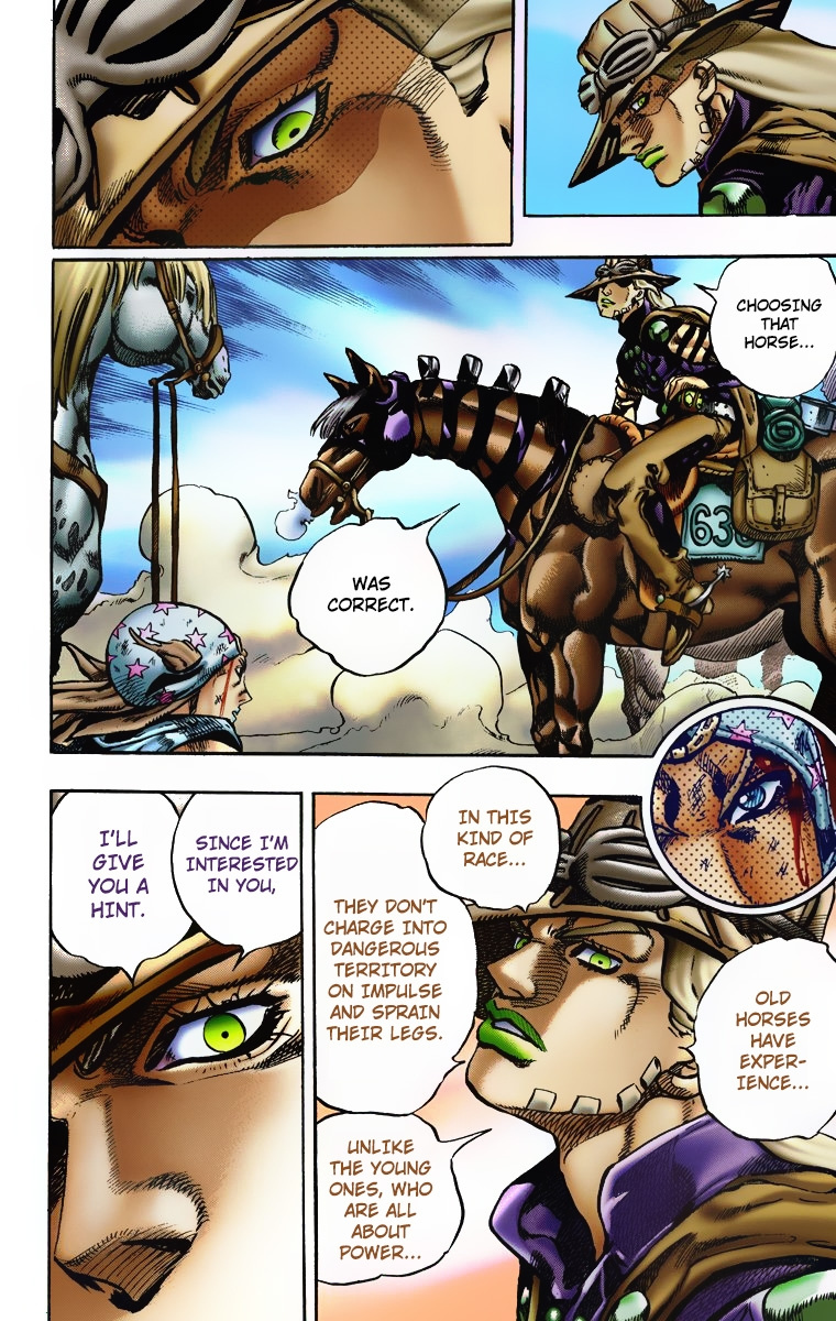 Jojo's Bizarre Adventure Part 7 - Steel Ball Run - Vol.1 Chapter 4: September 25 1890 - 3 Hours To Start