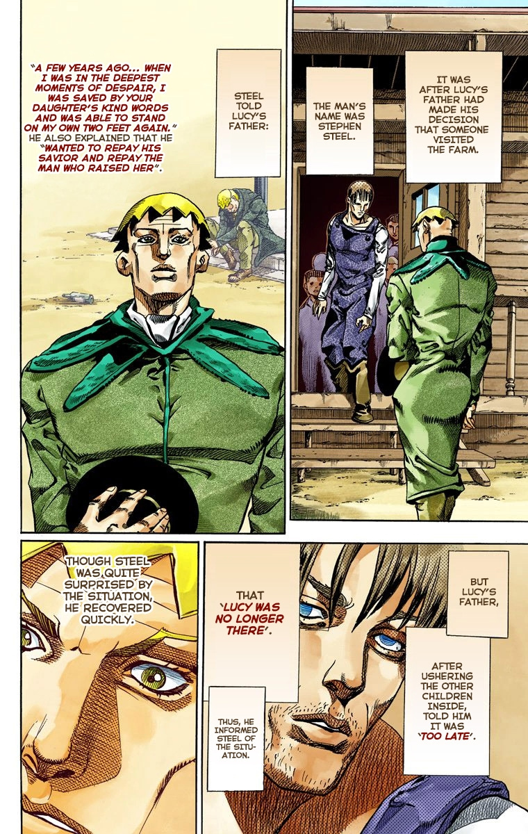 Jojo's Bizarre Adventure Part 7 - Steel Ball Run - Vol.16 Chapter 61: Both Sides Now Part 2