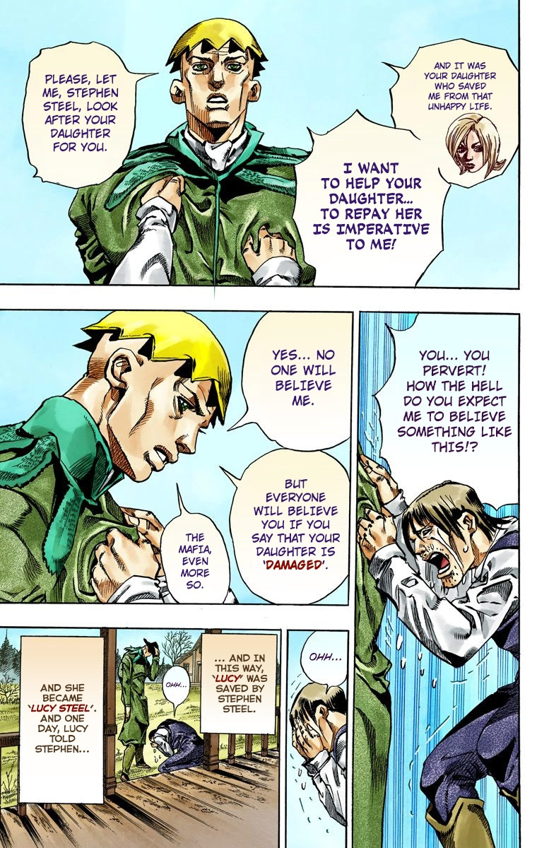 Jojo's Bizarre Adventure Part 7 - Steel Ball Run - Vol.16 Chapter 61: Both Sides Now Part 2