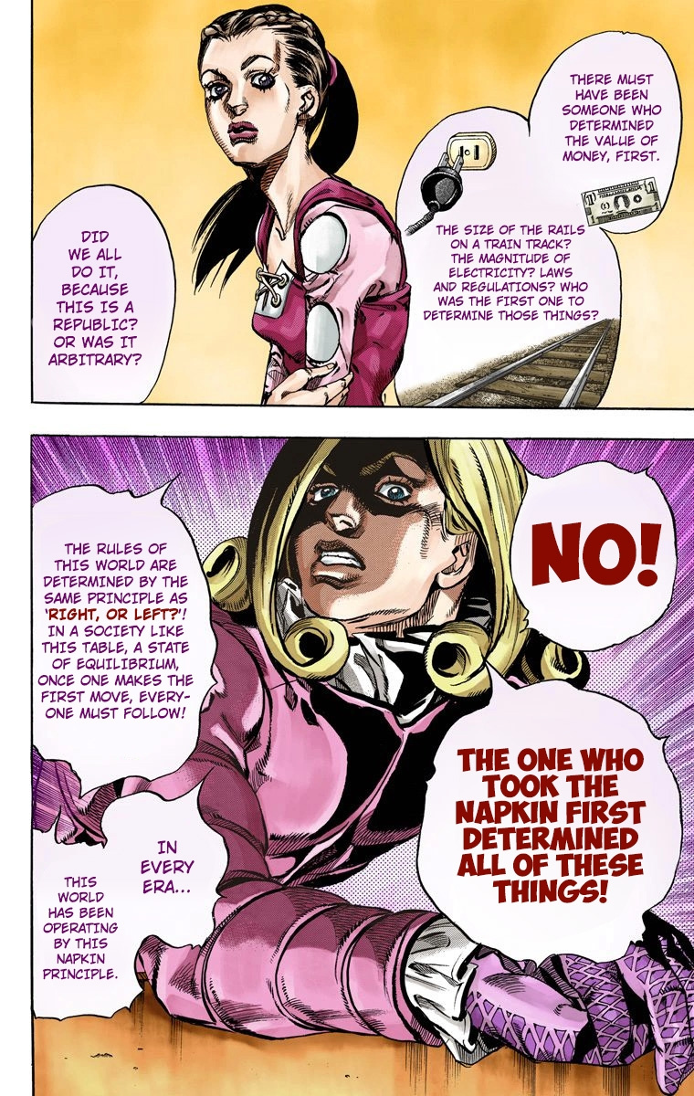 Jojo's Bizarre Adventure Part 7 - Steel Ball Run - Vol.16 Chapter 61: Both Sides Now Part 2