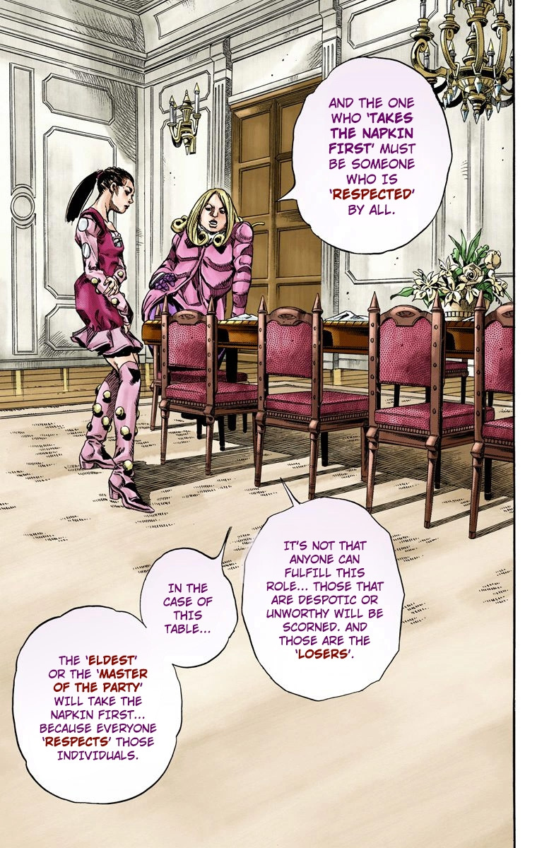 Jojo's Bizarre Adventure Part 7 - Steel Ball Run - Vol.16 Chapter 61: Both Sides Now Part 2