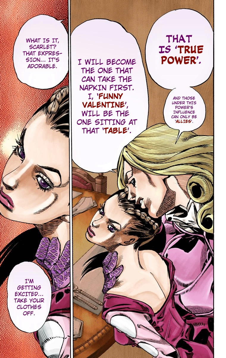 Jojo's Bizarre Adventure Part 7 - Steel Ball Run - Vol.16 Chapter 61: Both Sides Now Part 2