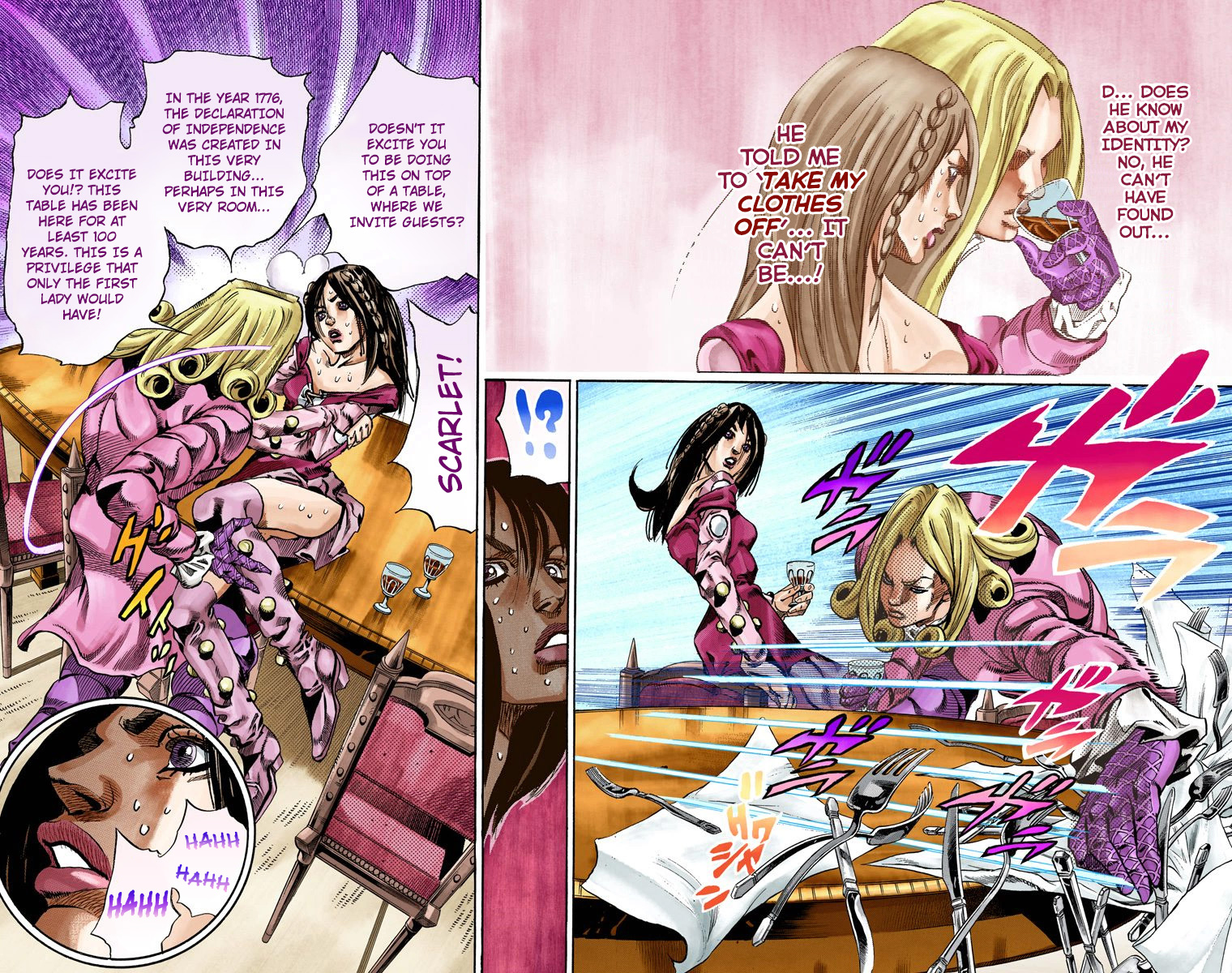 Jojo's Bizarre Adventure Part 7 - Steel Ball Run - Vol.16 Chapter 61: Both Sides Now Part 2