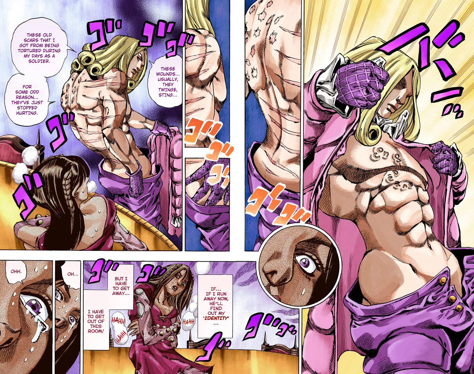 Jojo's Bizarre Adventure Part 7 - Steel Ball Run - Vol.16 Chapter 61: Both Sides Now Part 2