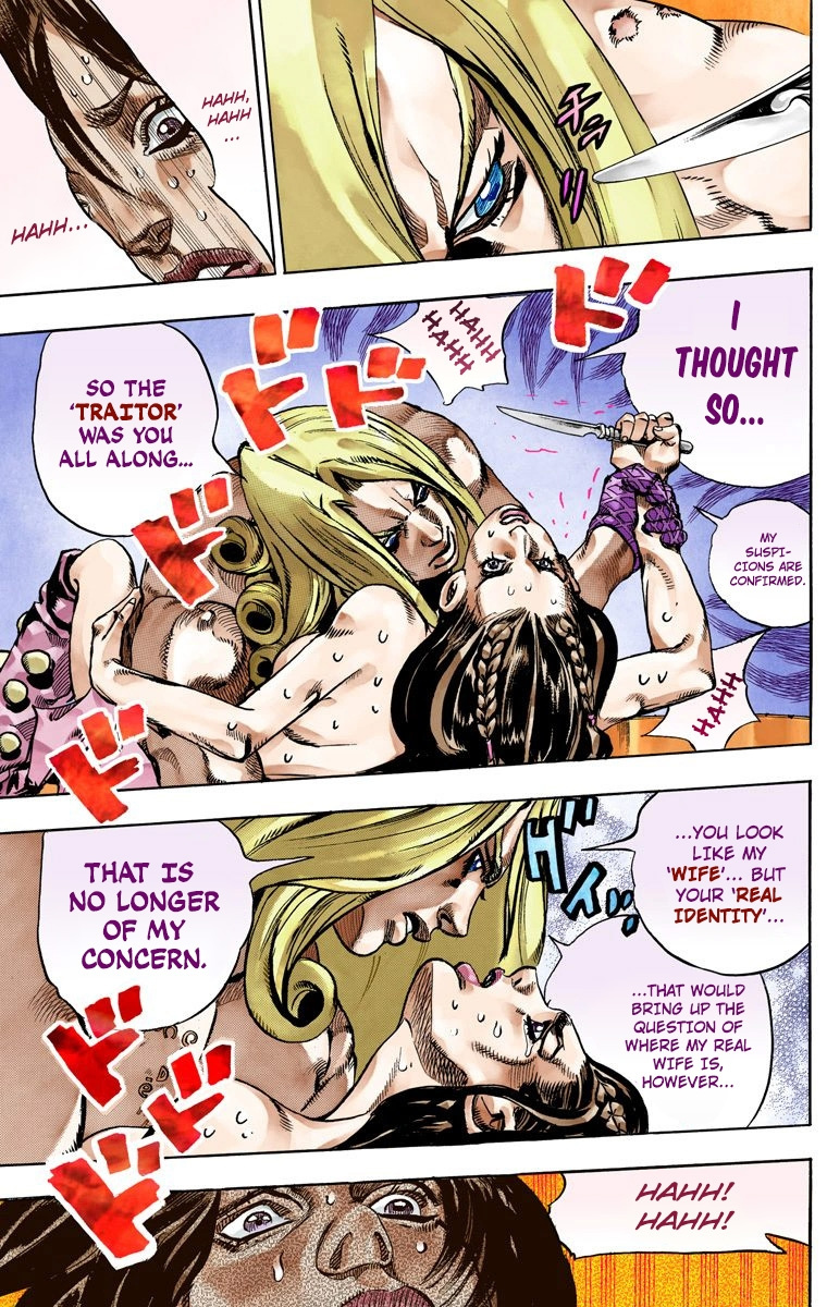 Jojo's Bizarre Adventure Part 7 - Steel Ball Run - Vol.16 Chapter 61: Both Sides Now Part 2