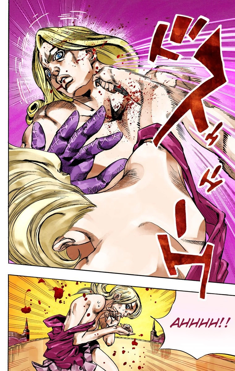 Jojo's Bizarre Adventure Part 7 - Steel Ball Run - Vol.16 Chapter 61: Both Sides Now Part 2