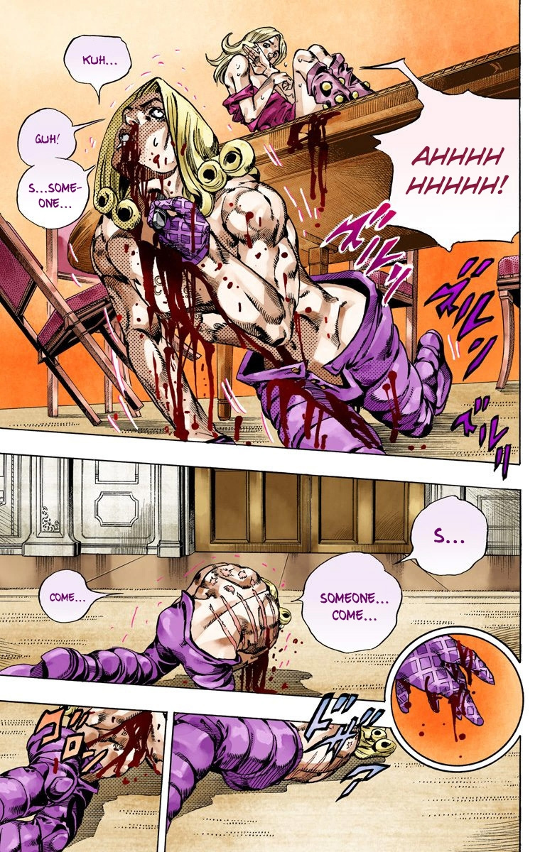 Jojo's Bizarre Adventure Part 7 - Steel Ball Run - Vol.16 Chapter 61: Both Sides Now Part 2