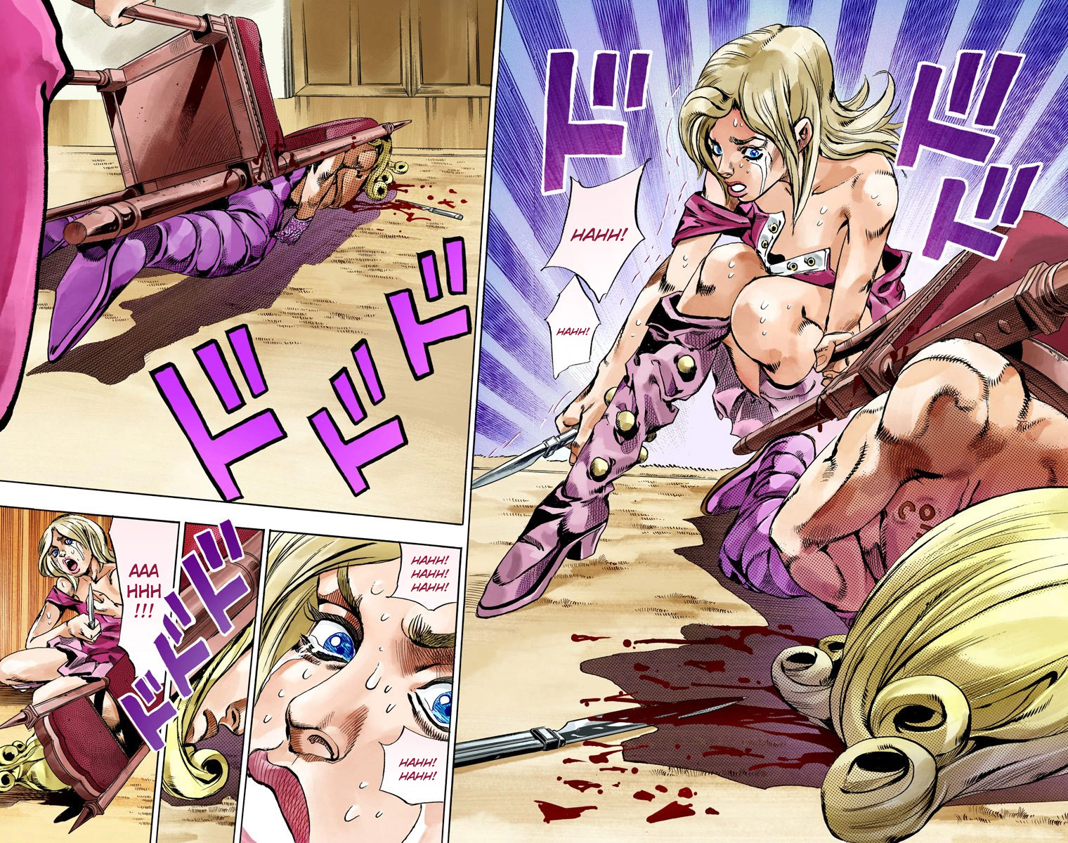 Jojo's Bizarre Adventure Part 7 - Steel Ball Run - Vol.16 Chapter 61: Both Sides Now Part 2