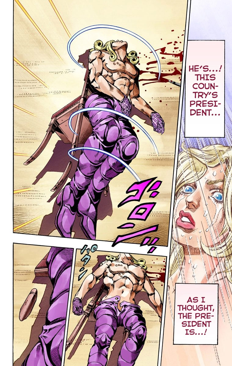 Jojo's Bizarre Adventure Part 7 - Steel Ball Run - Vol.16 Chapter 61: Both Sides Now Part 2