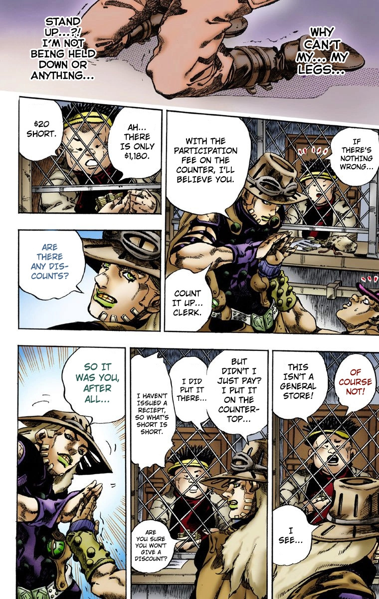 Jojo's Bizarre Adventure Part 7 - Steel Ball Run - Vol.1 Chapter 1: The Steel Ball Run Press Conference