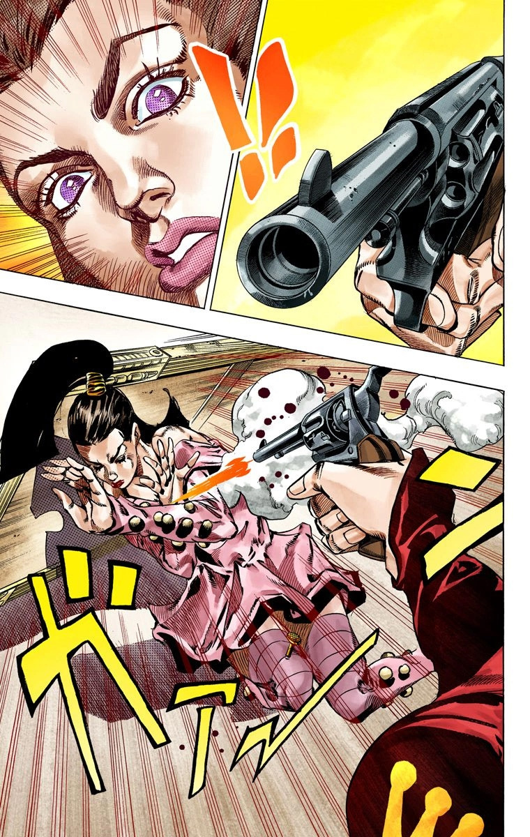 Jojo's Bizarre Adventure Part 7 - Steel Ball Run - Vol.13 Chapter 50: Tubular Bells Part 3